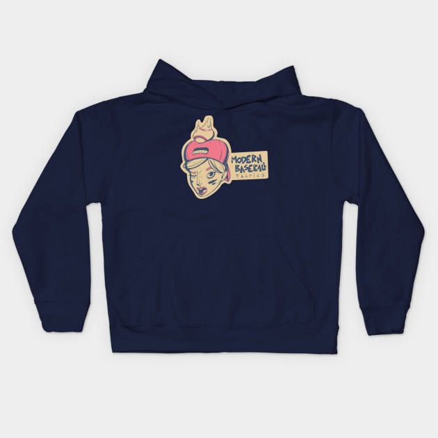 Modern Baseball Kids Hoodie by DRzebra